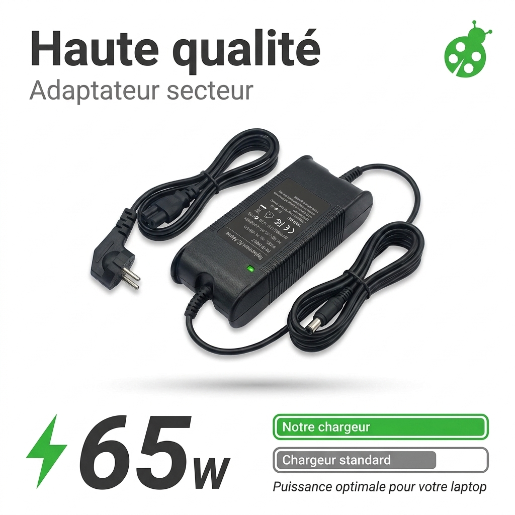 Chargeur ordinateur portable dell inspiron e1405