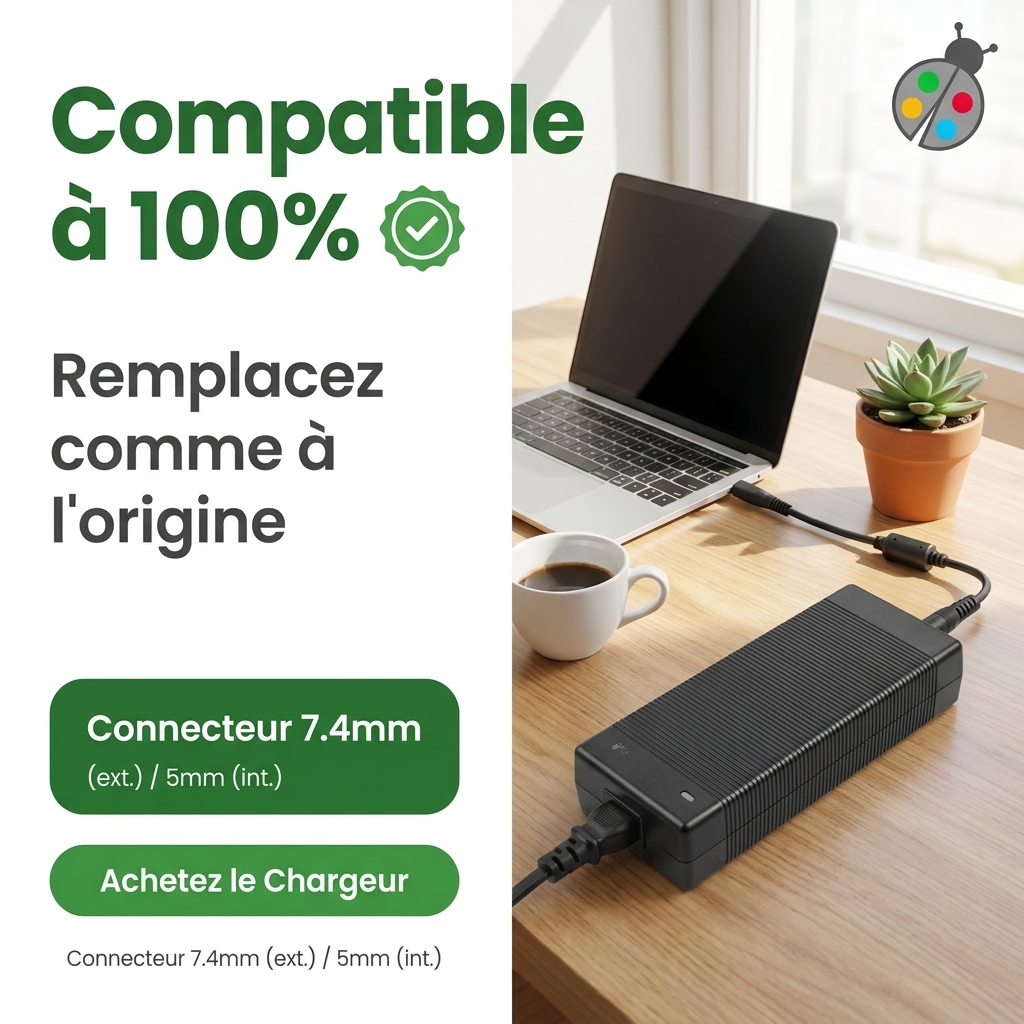 Chargeur ordinateur portable dell xps l702x