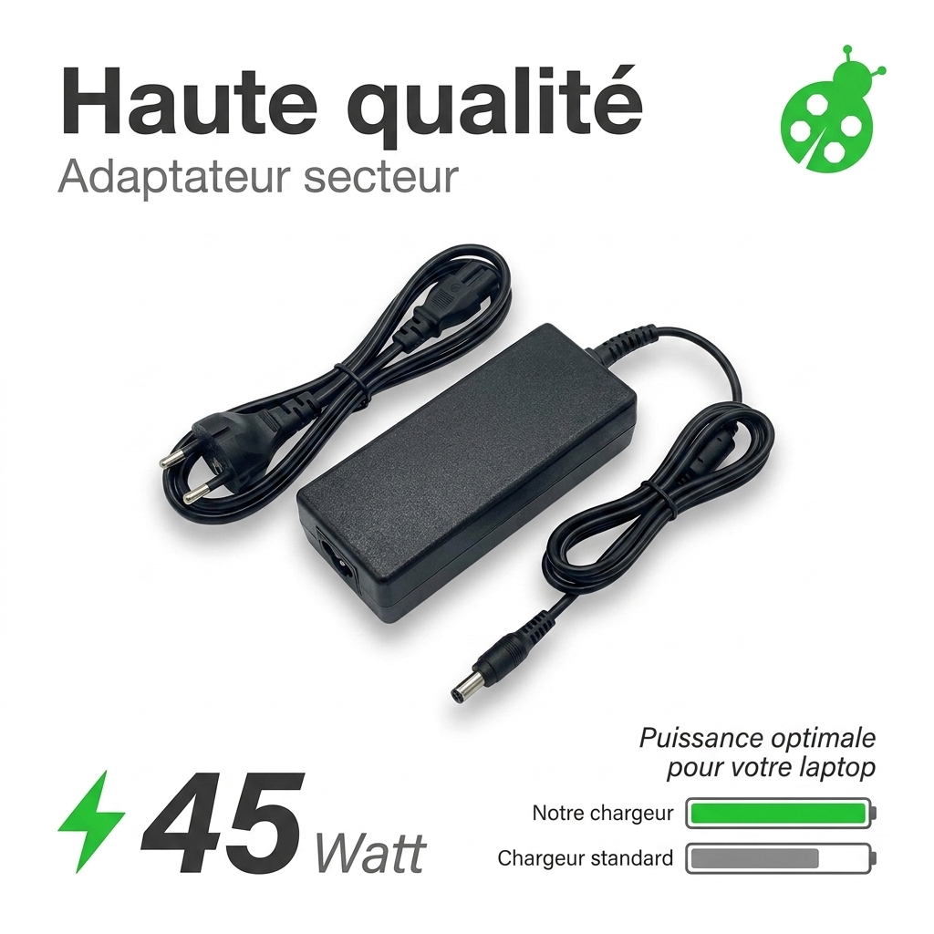 Chargeur ordinateur portable toshiba satellite a100 310
