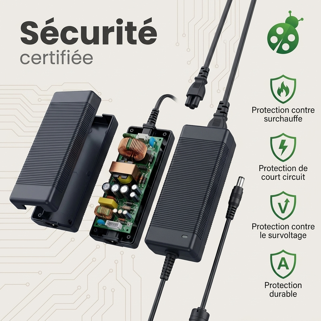 Chargeur ordinateur portable toshiba satellite a100 310