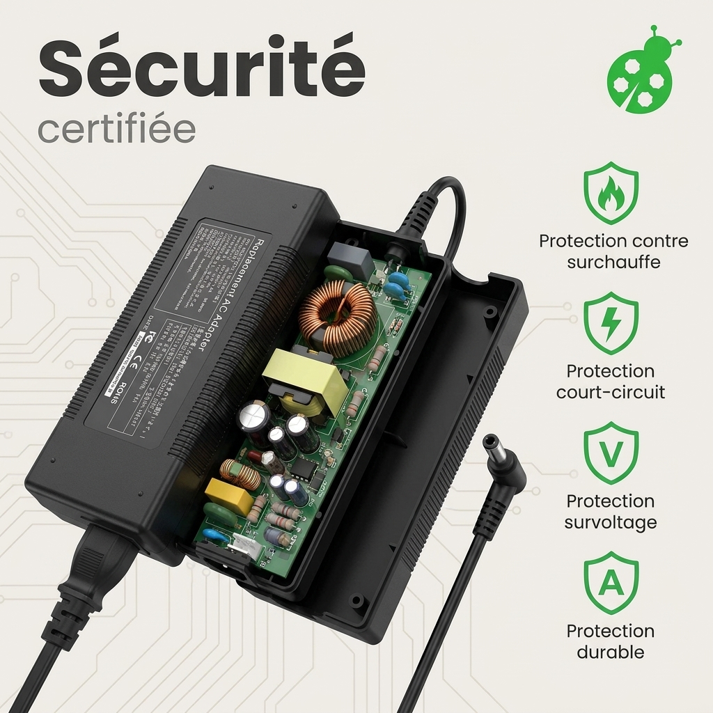 Chargeur ordinateur portable toshiba qosmio g20 109