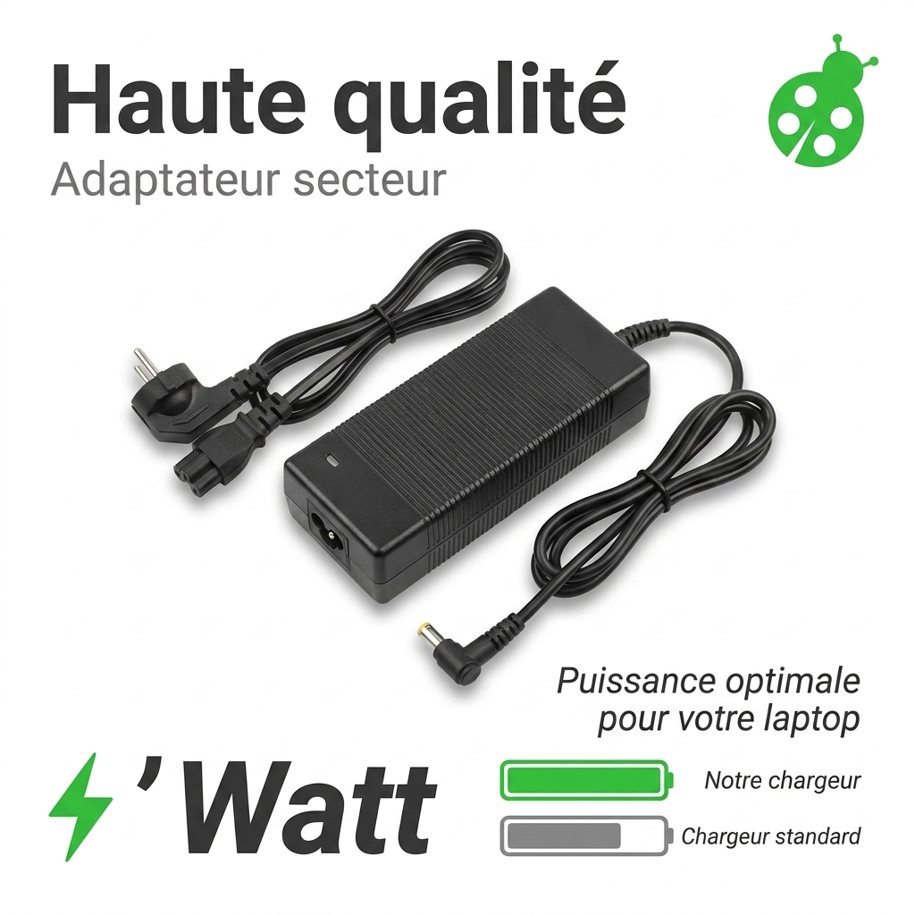 Chargeur ordinateur portable acer travelmate 614
