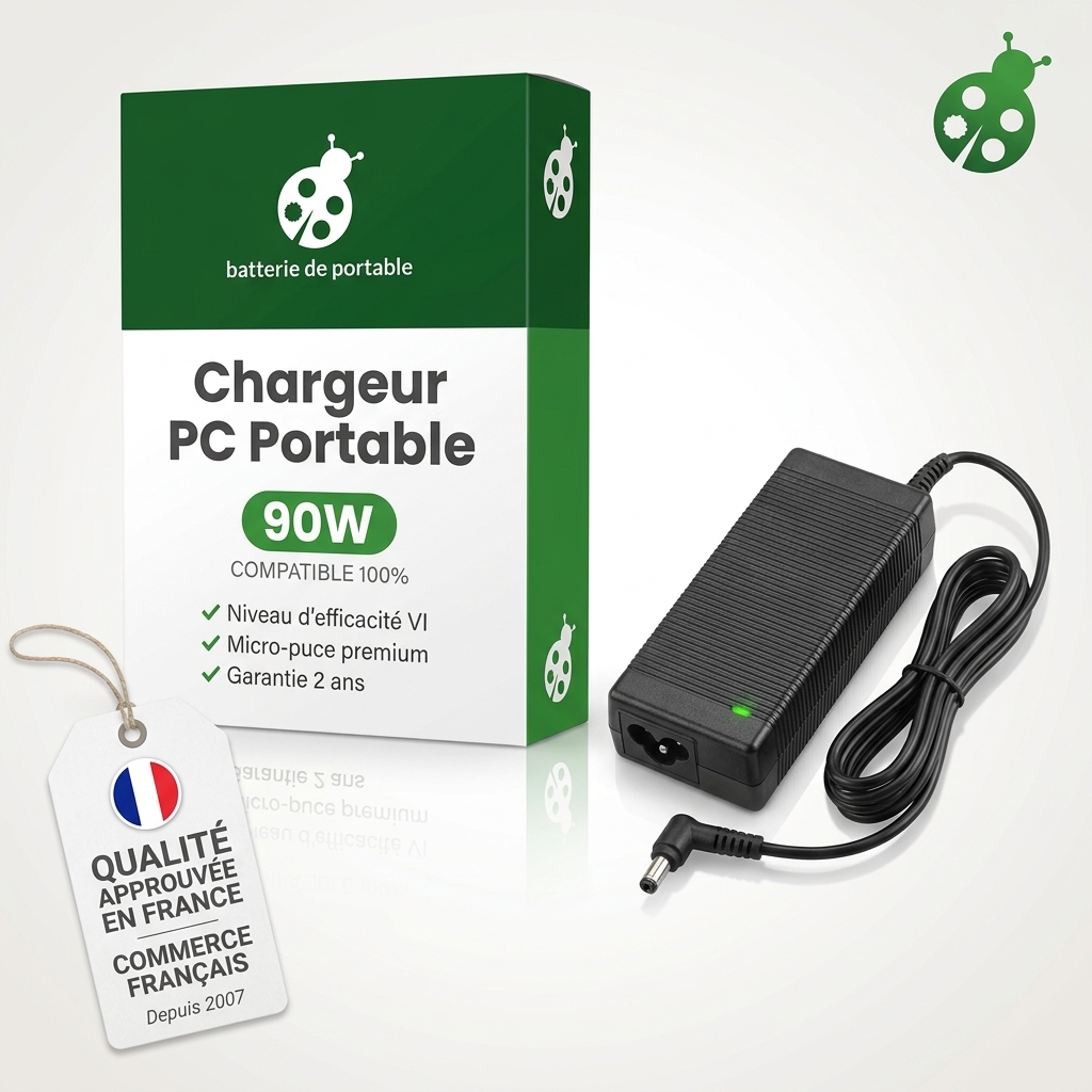 Adaptateur 90w chargeur ordinateur portable uni