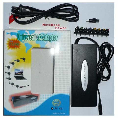 Adaptateur 120w chargeur ordinateur portable un