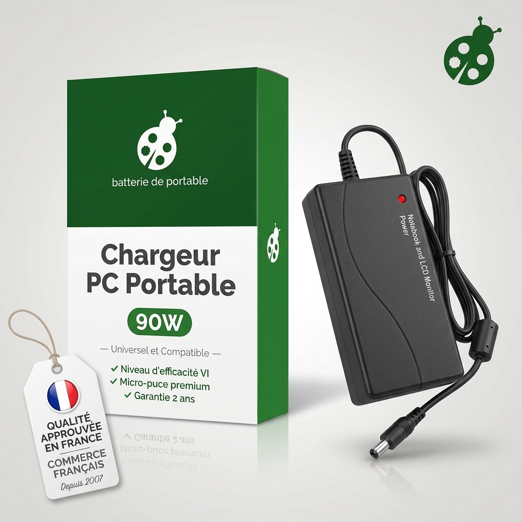 Adaptateur 40w secteur chargeur ordinateur port