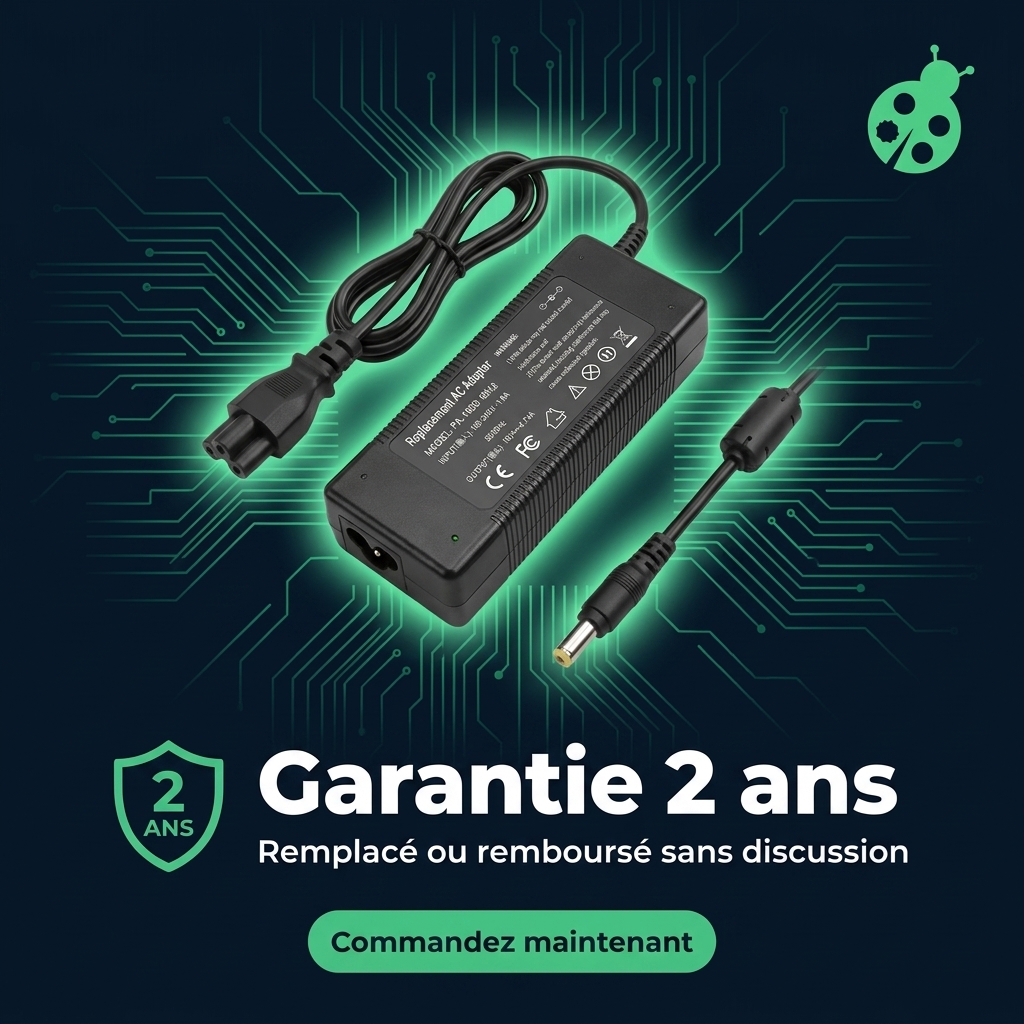 Chargeur ordinateur portable asus eee pc 4g bk011