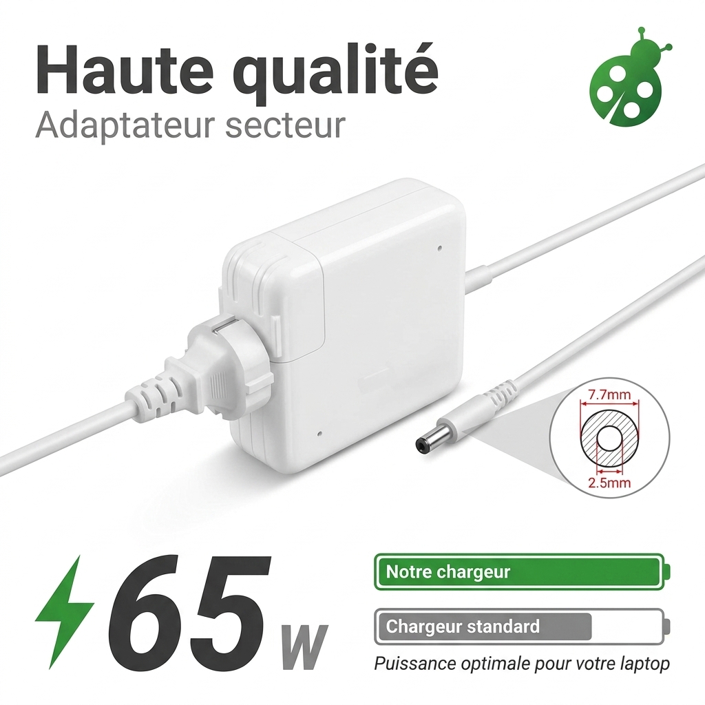Chargeur ordinateur portable apple ibook g4 12 m9846ch/a
