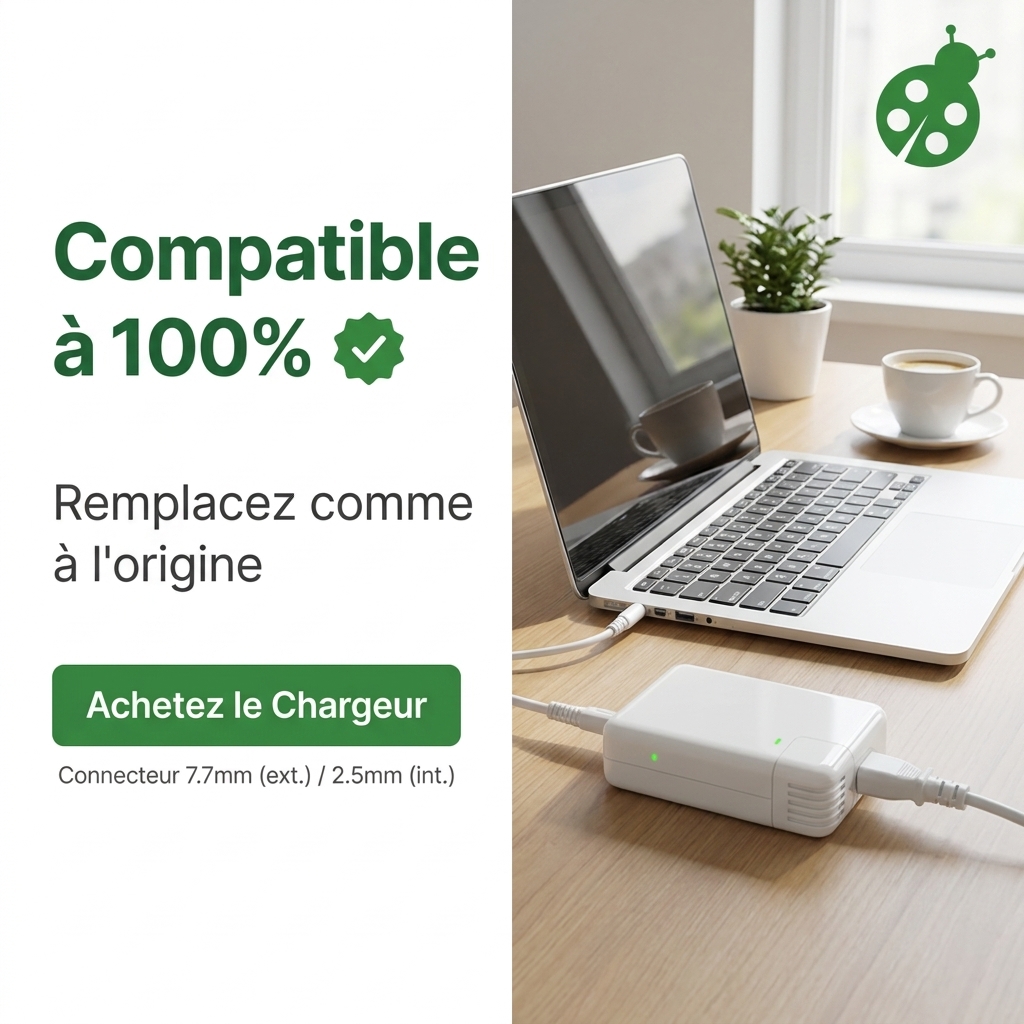 Chargeur ordinateur portable apple ibook g4 12 m9846ch/a
