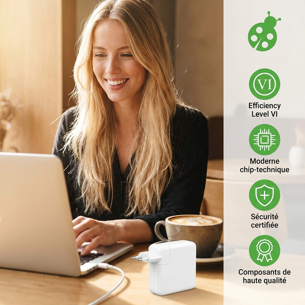 Chargeur   macbook pro 13