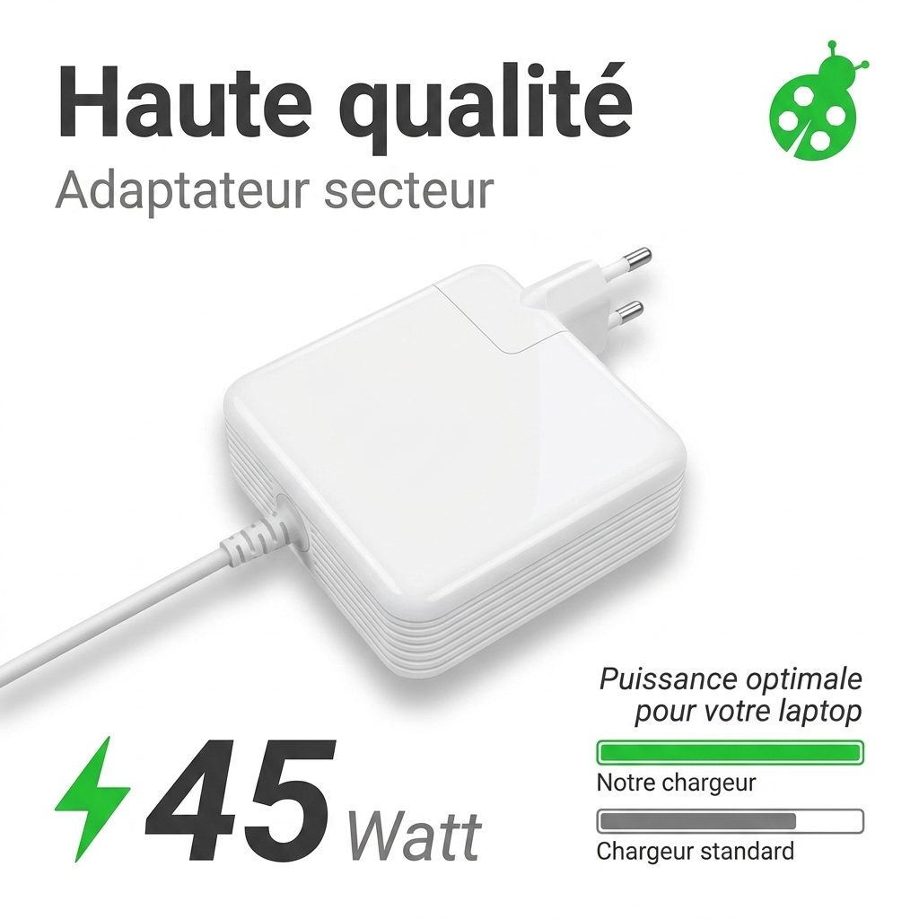 Chargeur   macbook air 11.6 2011