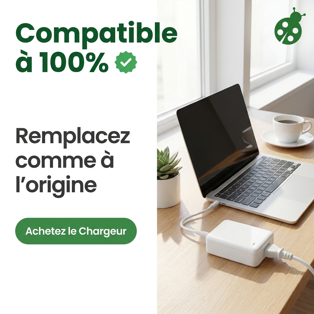 Chargeur   macbook air 11.6 2011