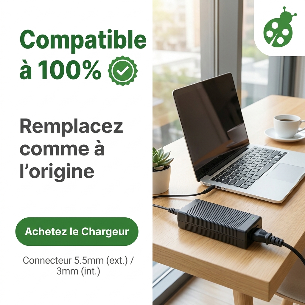 Chargeur ordinateur portable samsung np r730 ja01fr