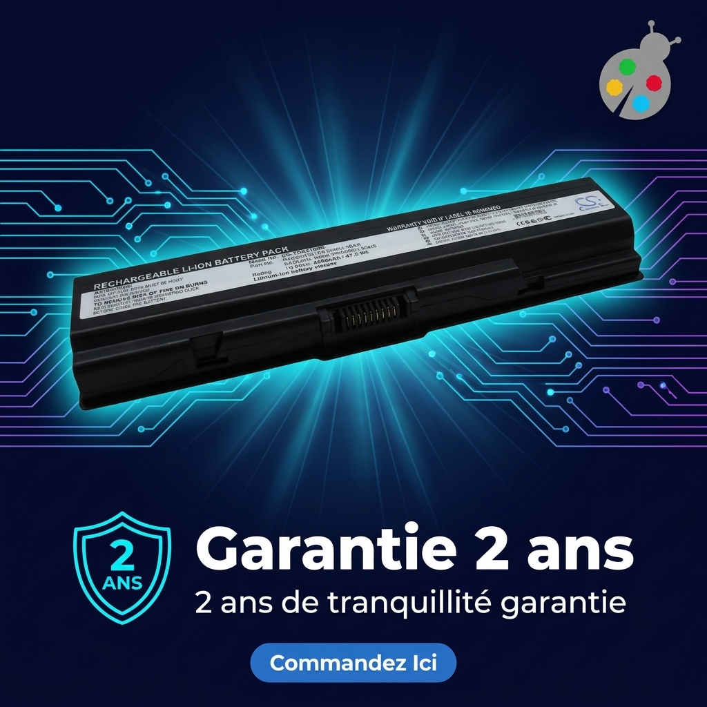 Batterie ordinateur portable toshiba satellite a350 st3601