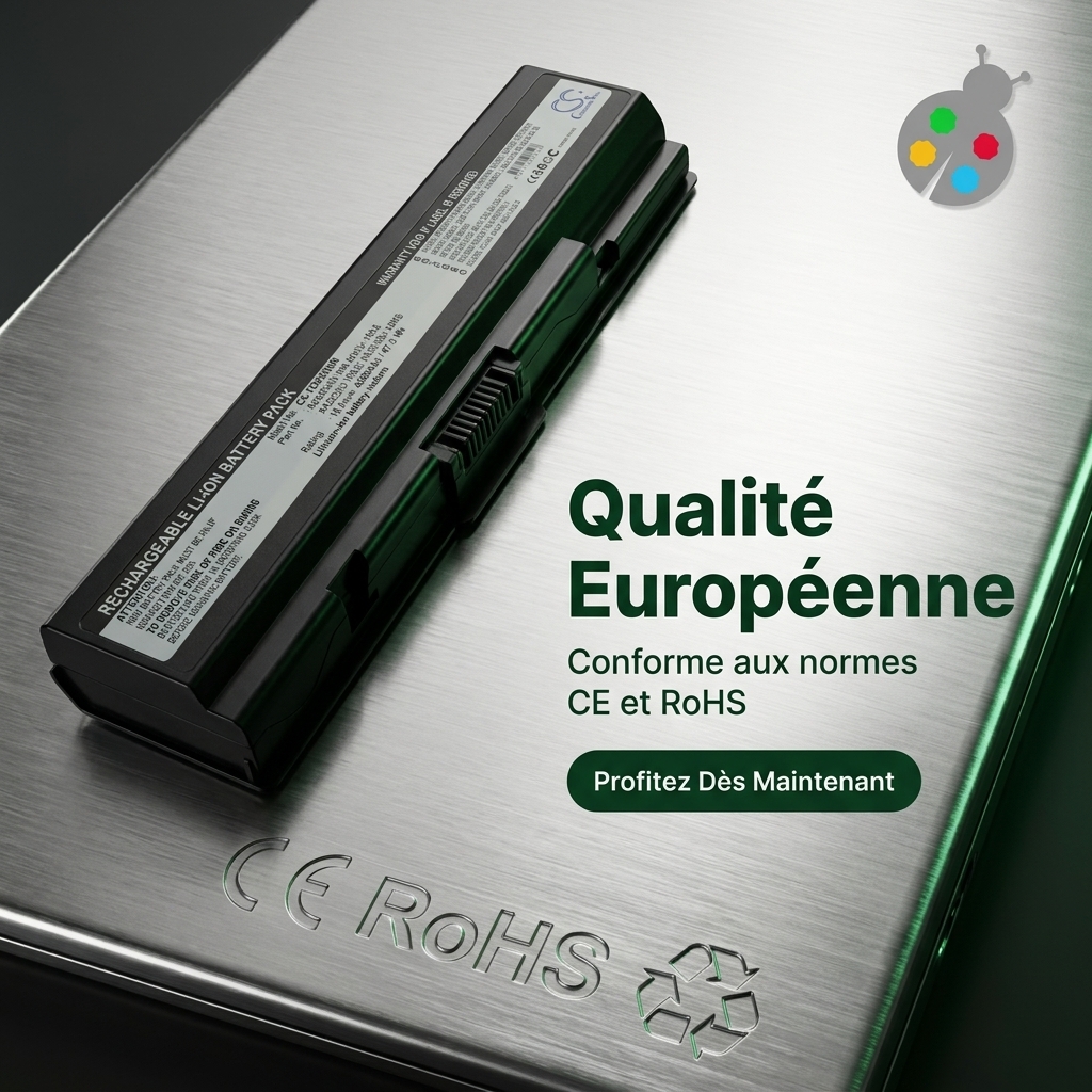 Batterie ordinateur portable toshiba satellite a350 st3601