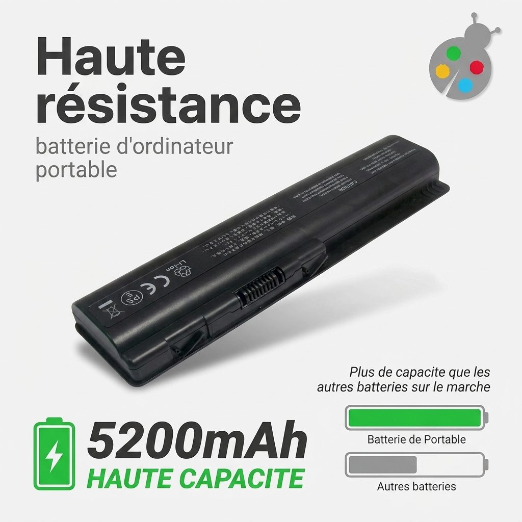 Batterie ordinateur portable hp pavilion dv5 1130ef