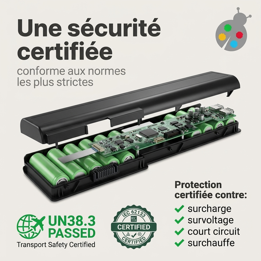 Batterie ordinateur portable hp pavilion dv7 1203ef