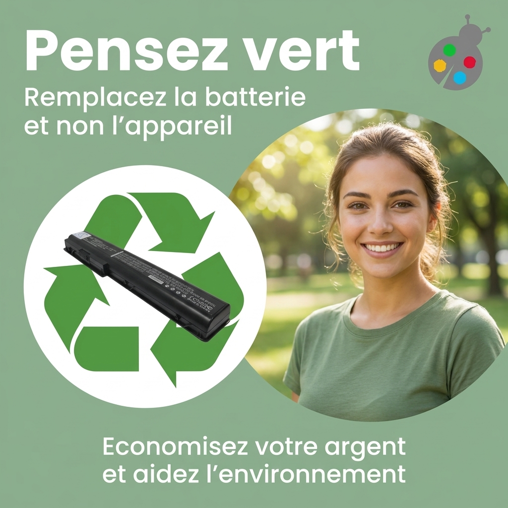 Batterie ordinateur portable hp pavilion dv7 1203ef