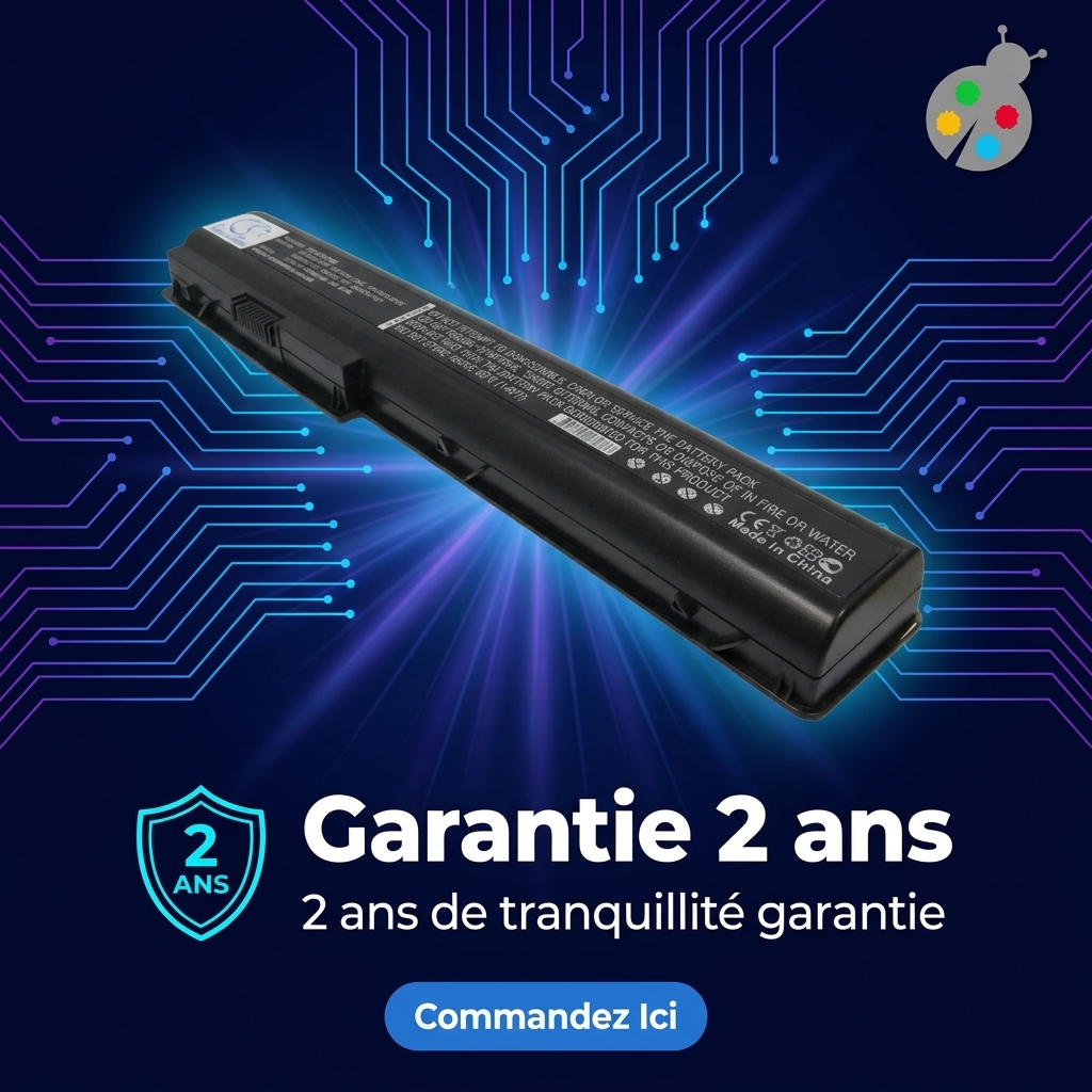 Batterie ordinateur portable hp pavilion dv7 1203ef