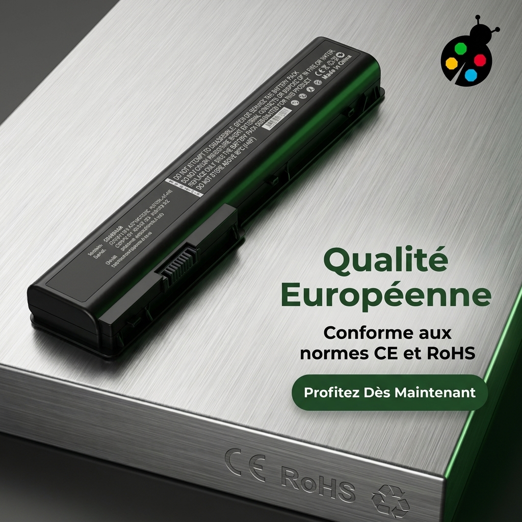 Batterie ordinateur portable hp pavilion dv7 1203ef