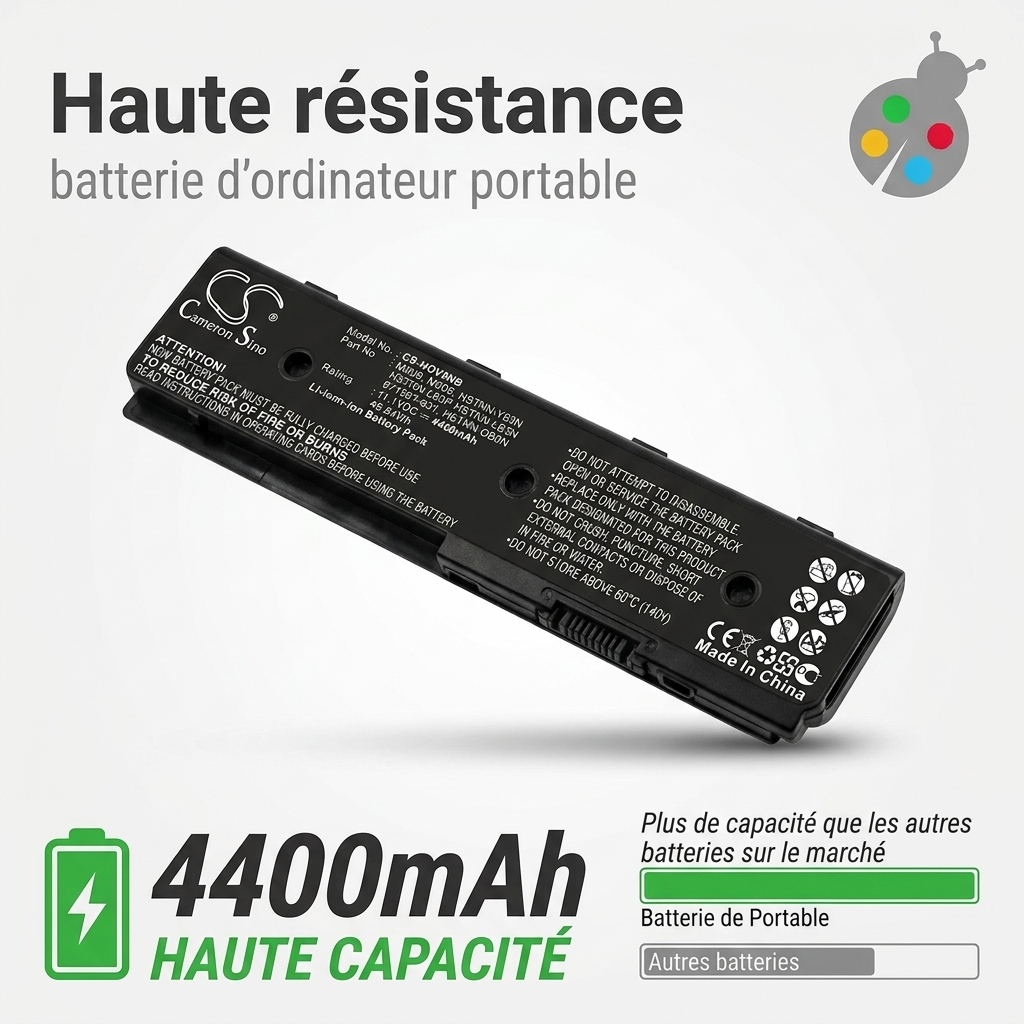 Batterie ordinateur portable hp pavilion dv7 7065sf