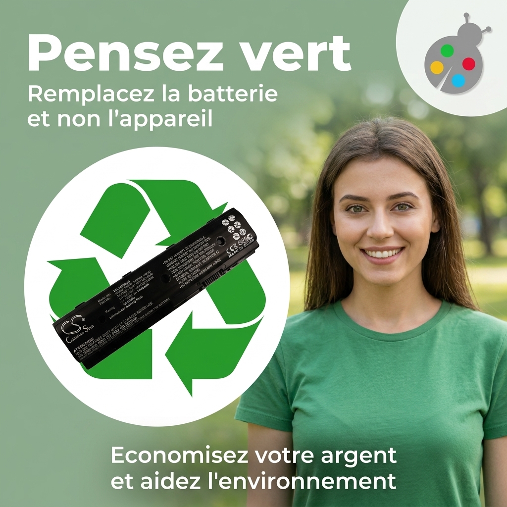 Batterie ordinateur portable hp pavilion dv7 7065sf