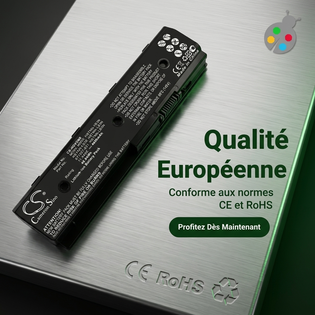 Batterie ordinateur portable hp pavilion dv7 7065sf