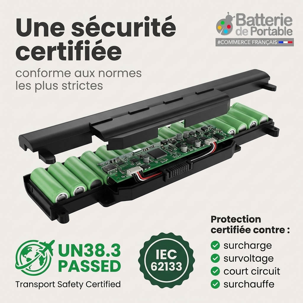 Batterie ordinateur portable asus x75v