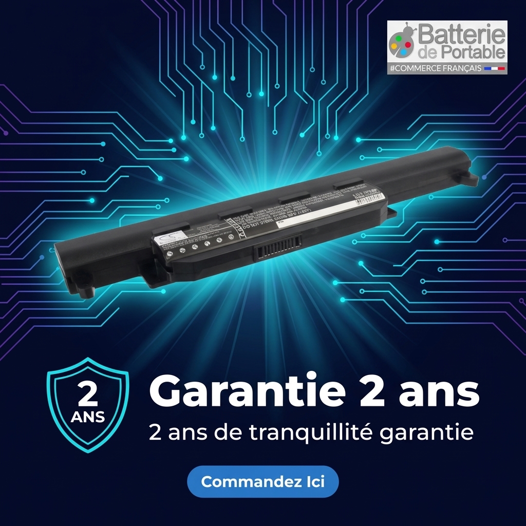 Batterie ordinateur portable asus x75v