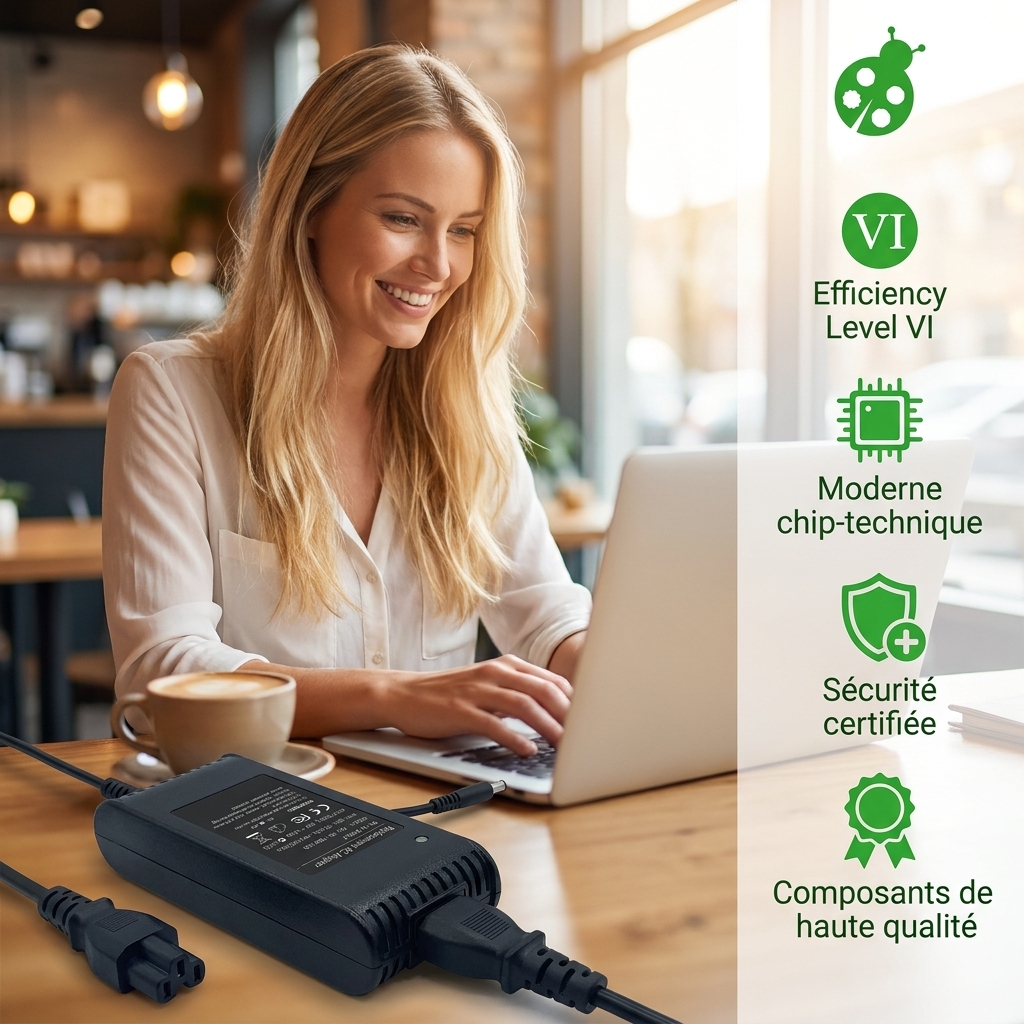 Chargeur ordinateur portable dell vostro 2520