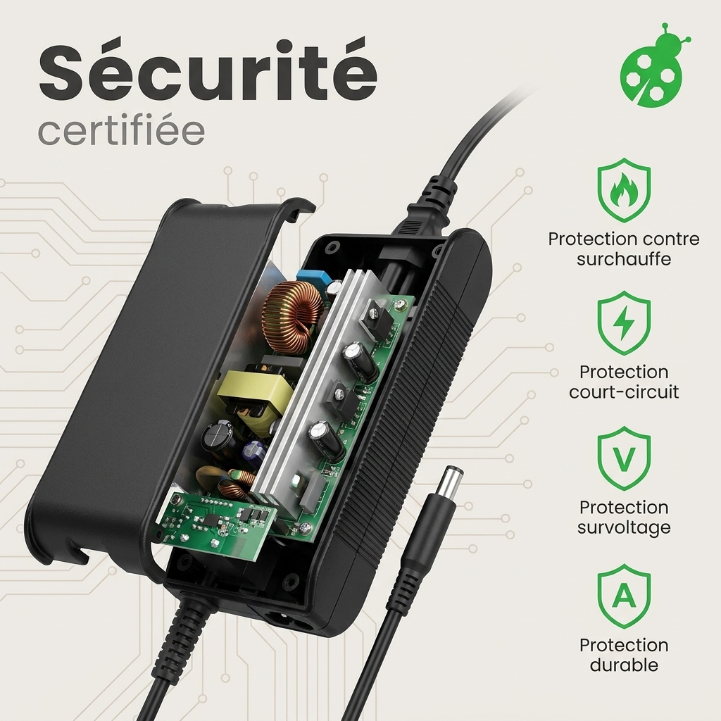 Chargeur ordinateur portable dell latitude e6410
