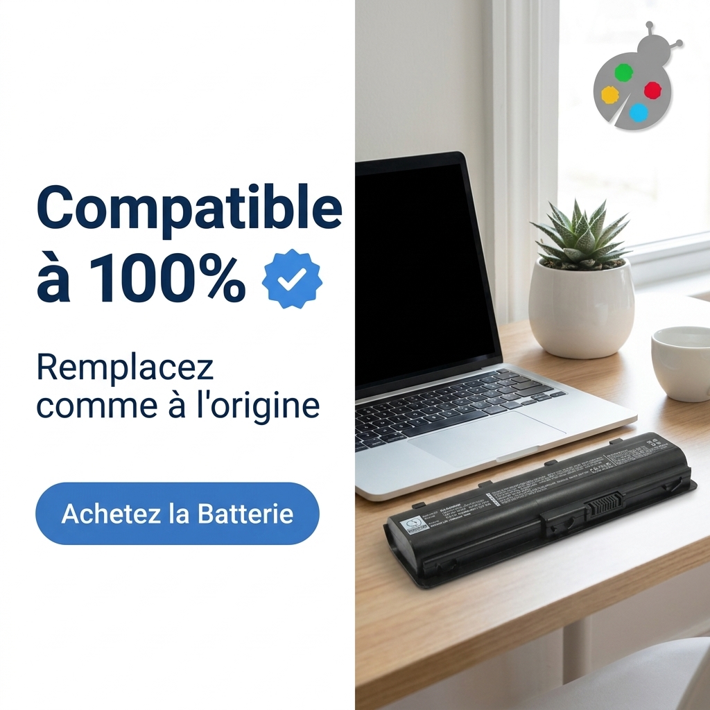 Batterie ordinateur portable hp pavilion g7 2317sf