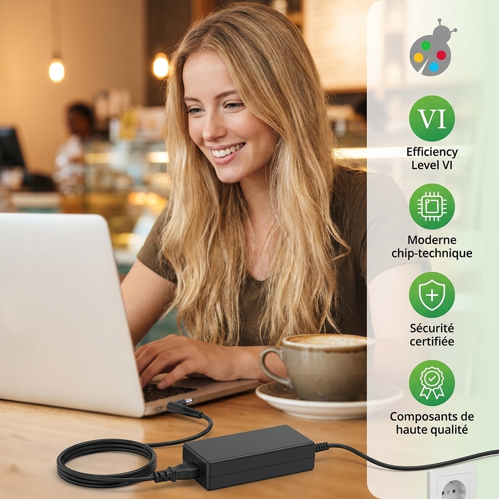 Chargeur ordinateur portable dell xps 13d 2