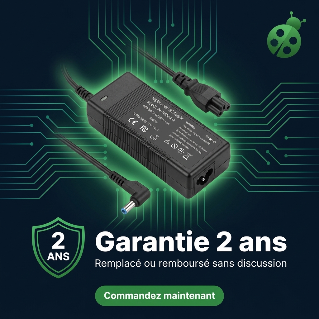 Chargeur ordinateur portable dell xps 13d 2
