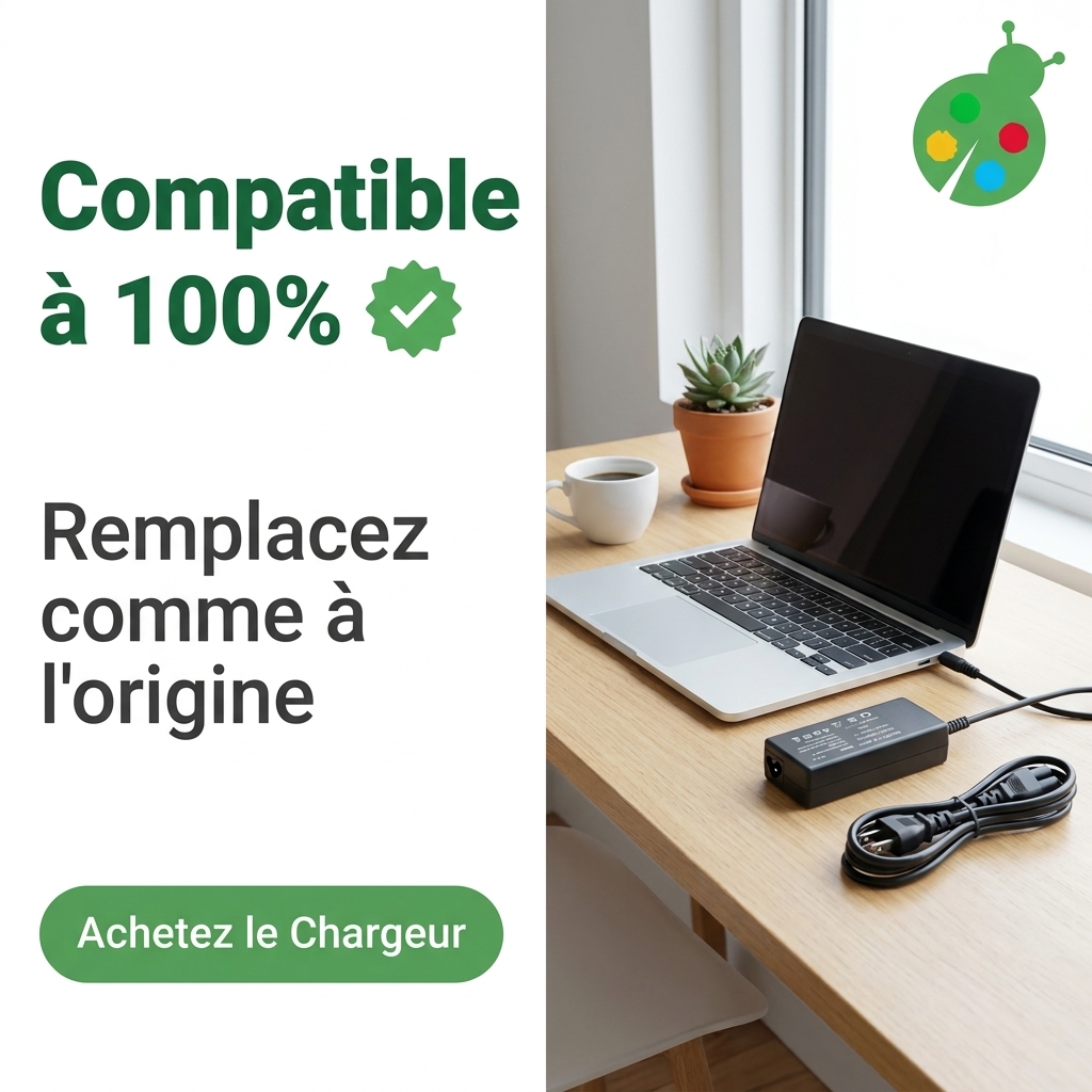 Chargeur ordinateur portable dell xps 13d 2