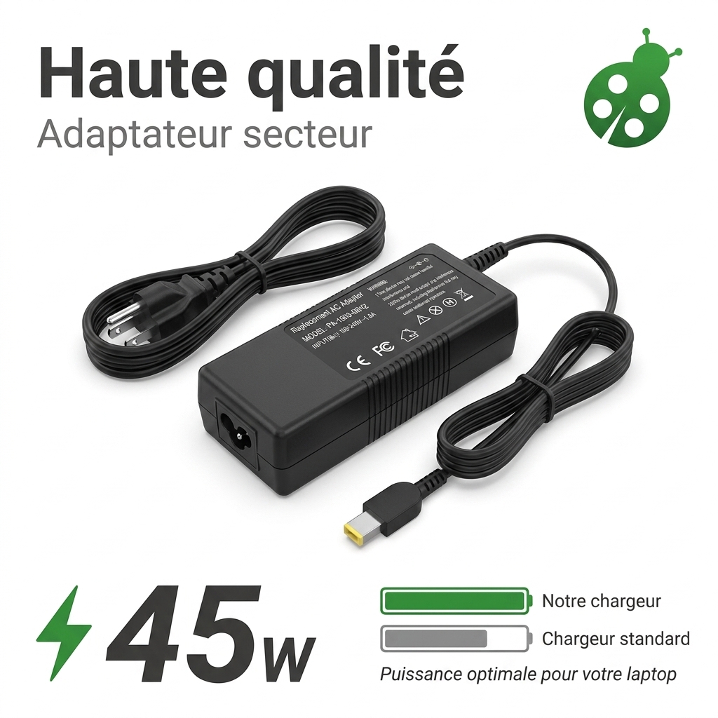 Chargeur ordinateur portable lenovo ideapad yoga 13