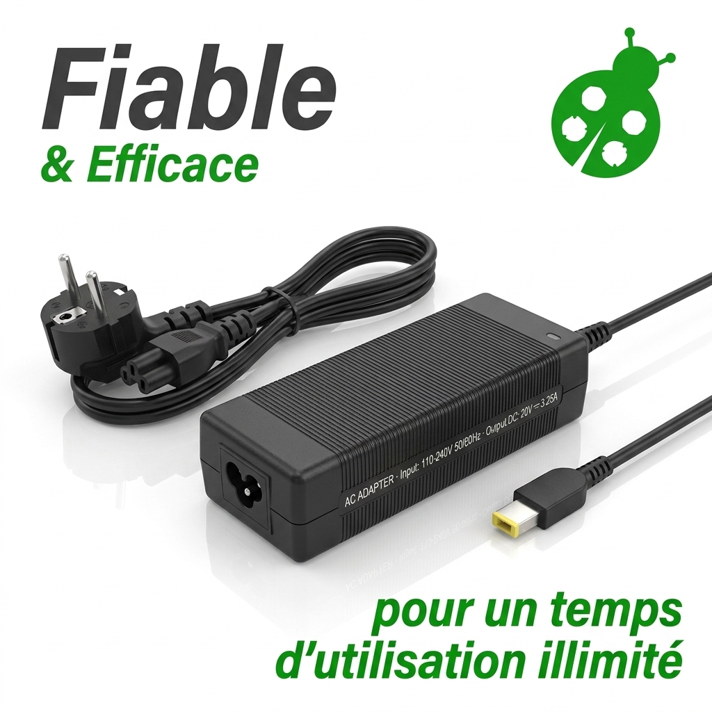 Chargeur ordinateur portable lenovo yoga 500 15isk(80r600adge)