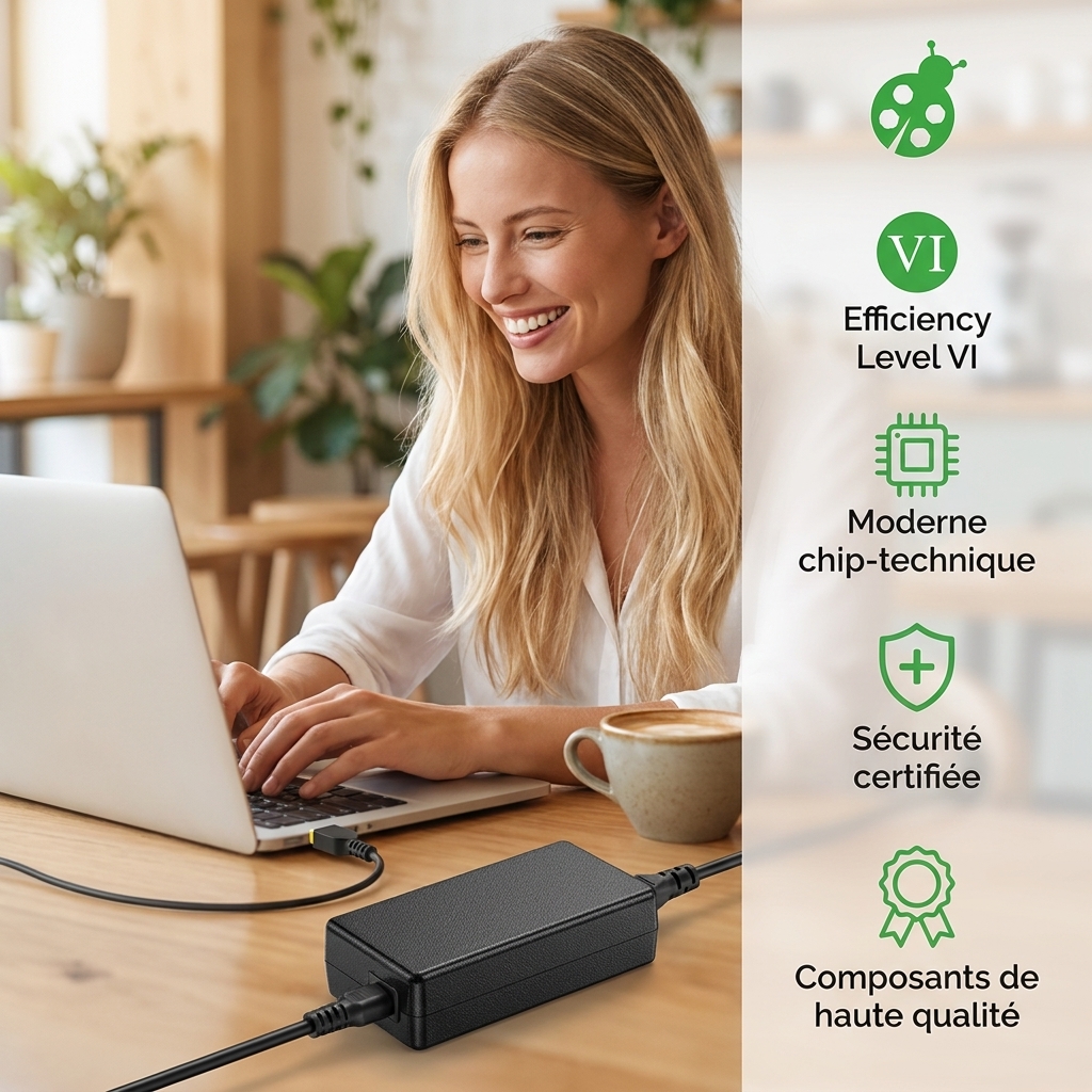 Chargeur ordinateur portable lenovo yoga 500 15isk(80r600adge)