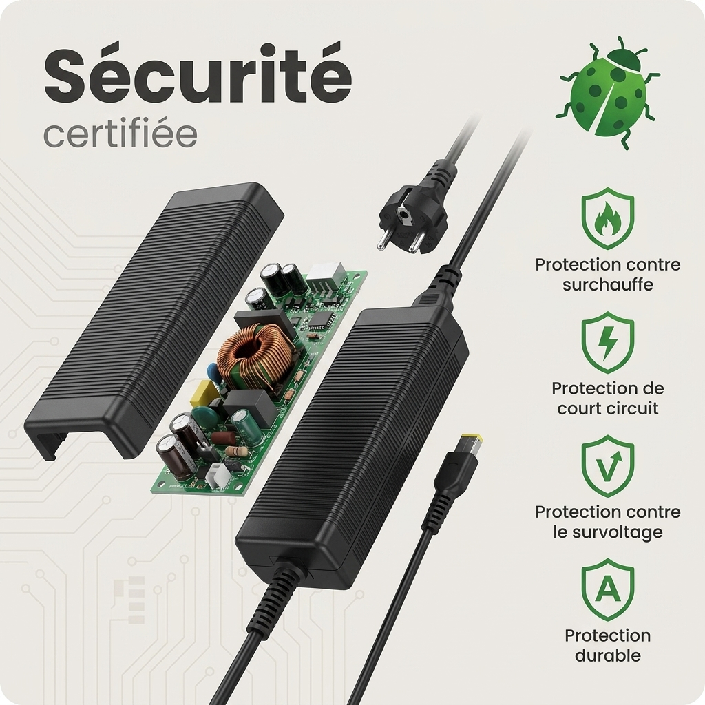 Chargeur ordinateur portable lenovo thinkpad x1 20kgs3cf00