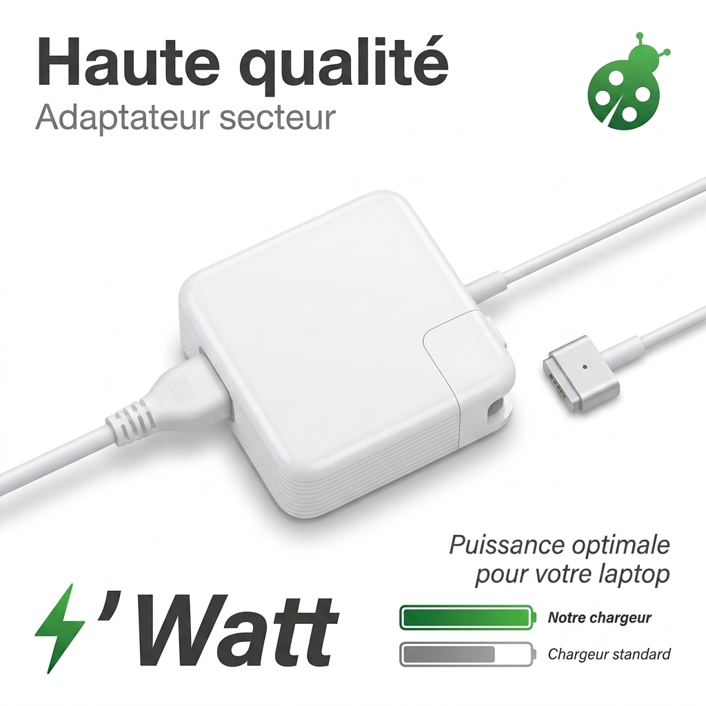 Chargeur   macbook pro retina display 15 late 2013