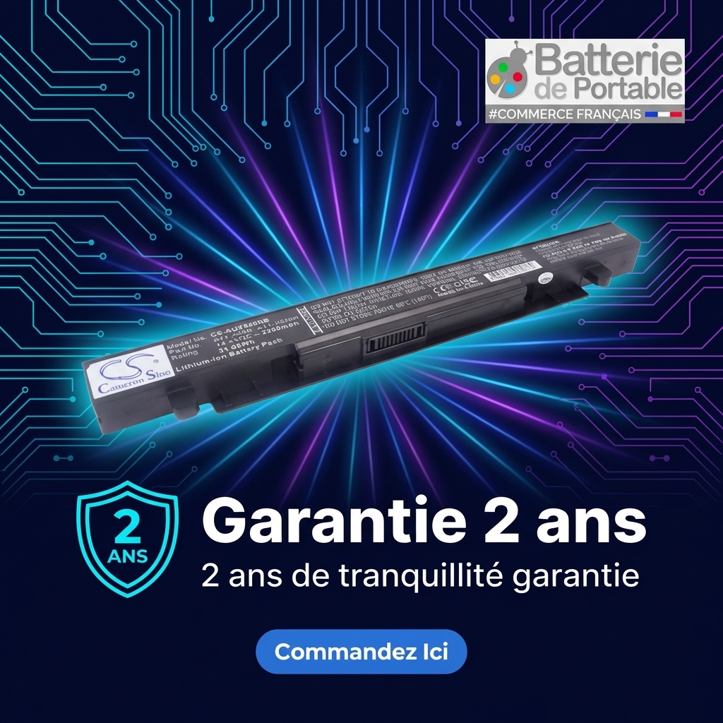 Batterie ordinateur portable asus r510j