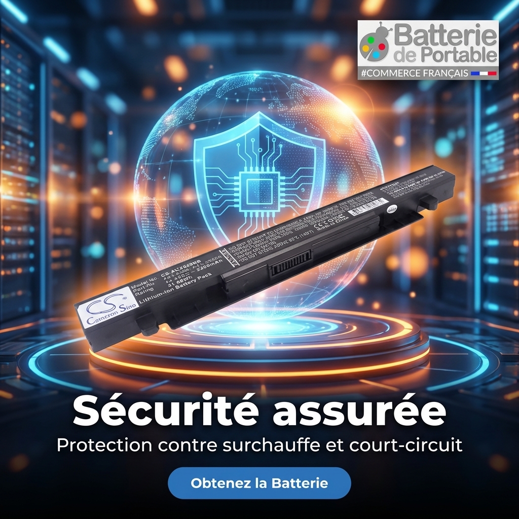 Batterie ordinateur portable asus r510j