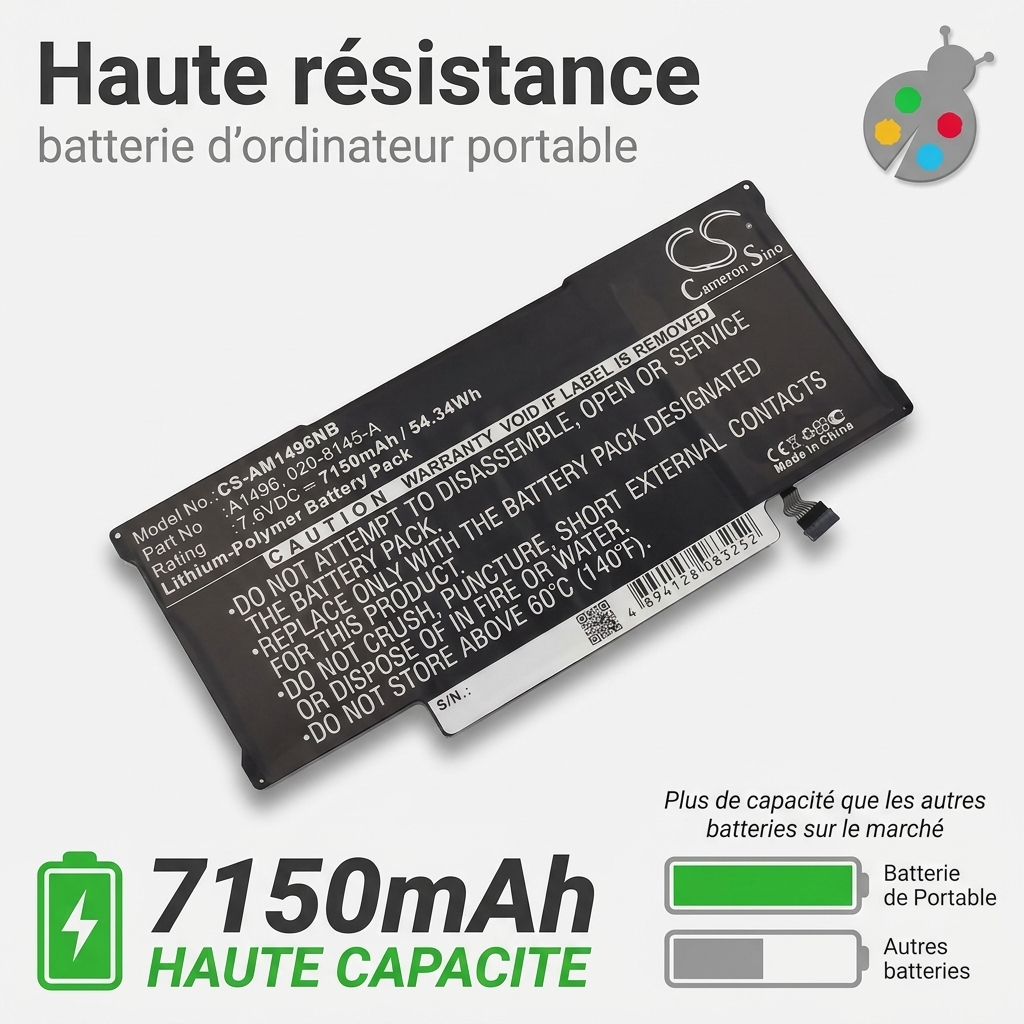 Batterie   macbook air 13 d�but 2015