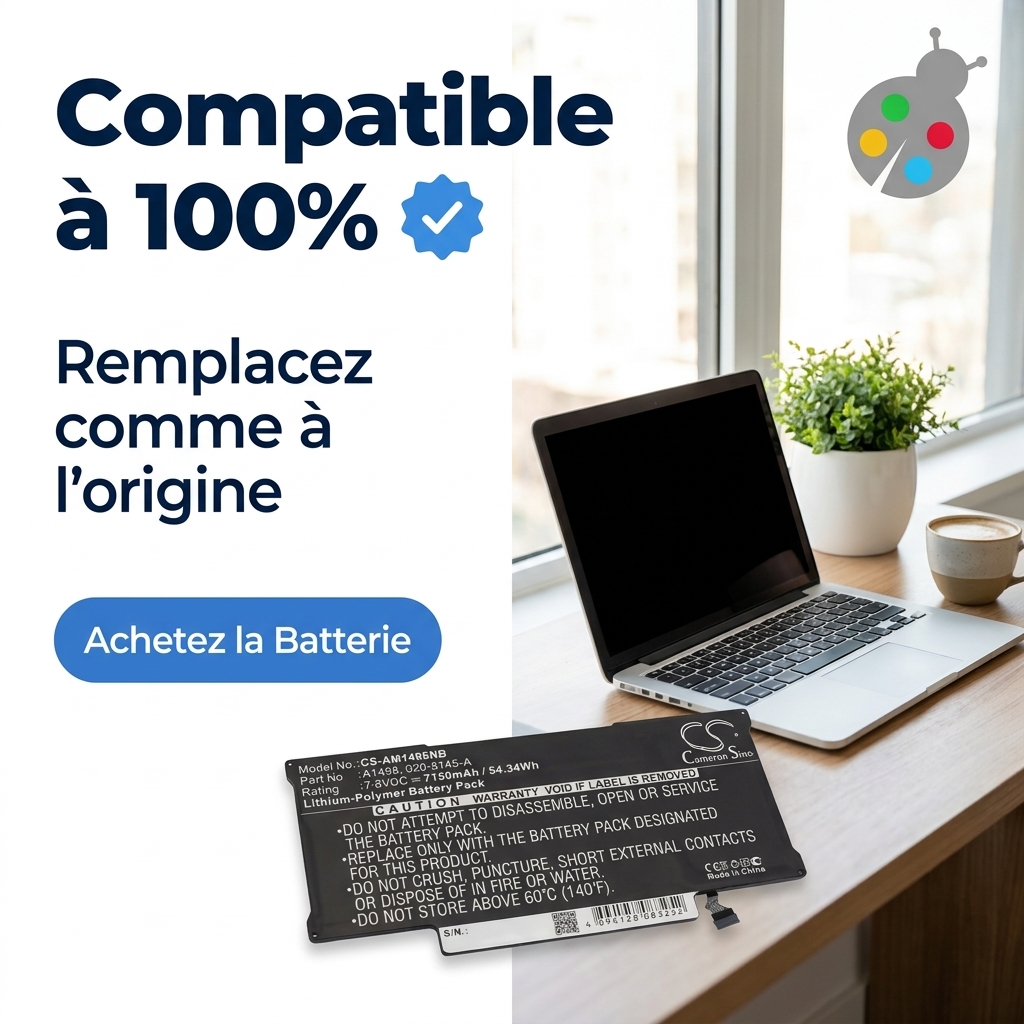 Batterie   macbook air 13 d�but 2015