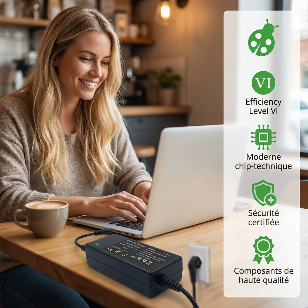 Chargeur ordinateur portable hp  envy 17 j091ef