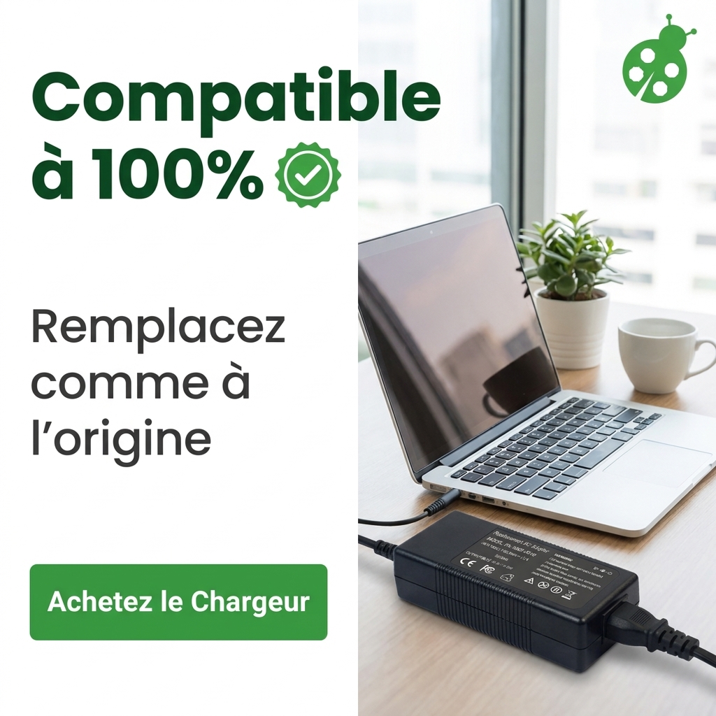Chargeur ordinateur portable hp  envy 17 j091ef