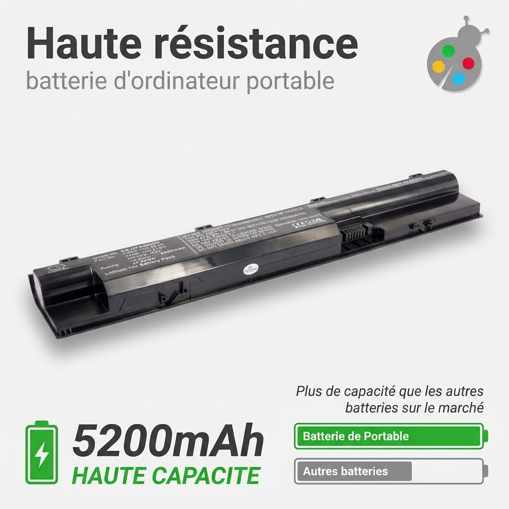 Batterie ordinateur portable hp probook 450 g1