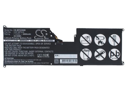 Batterie ordinateur portable sony vaio tap 11