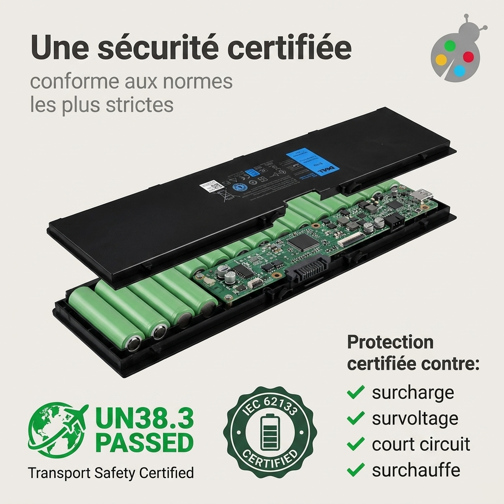 Batterie ordinateur portable dell latitude e7450