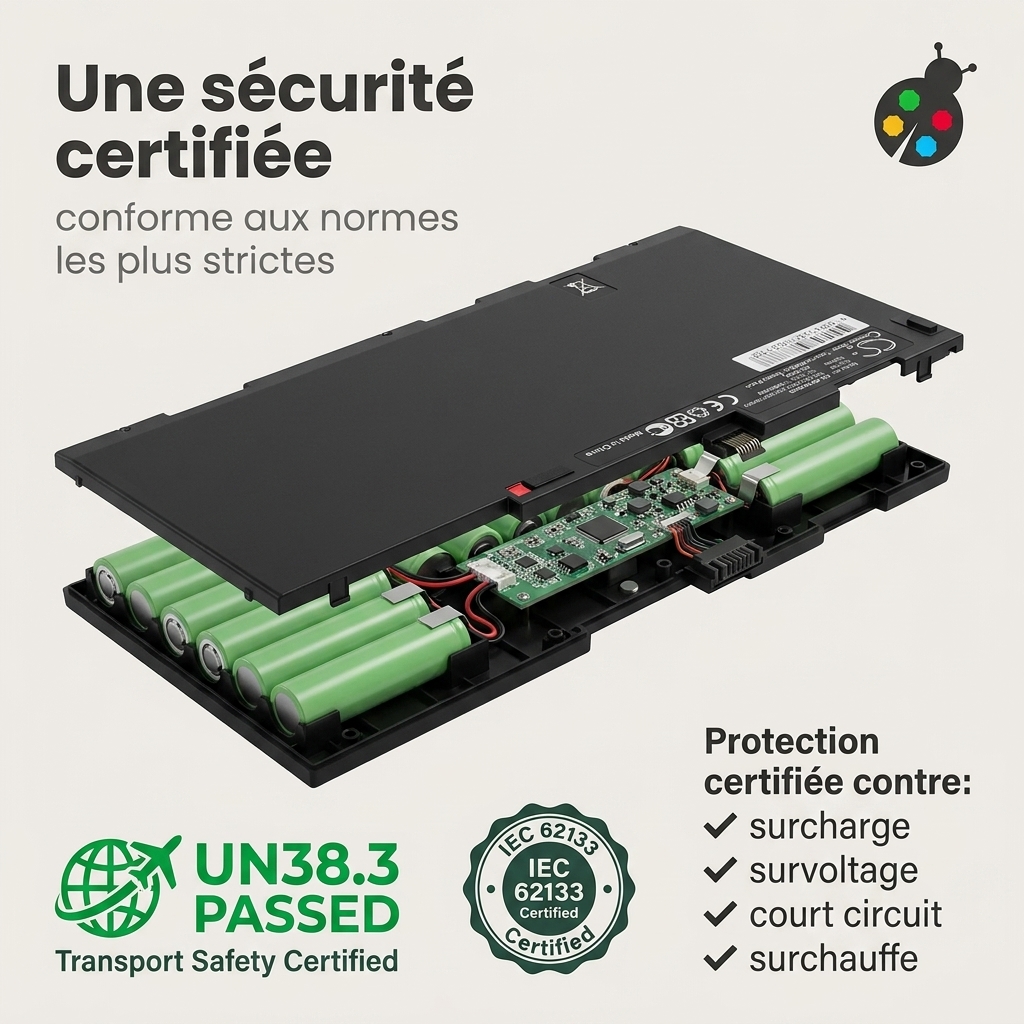 Batterie ordinateur portable hp elitebook 850 g1
