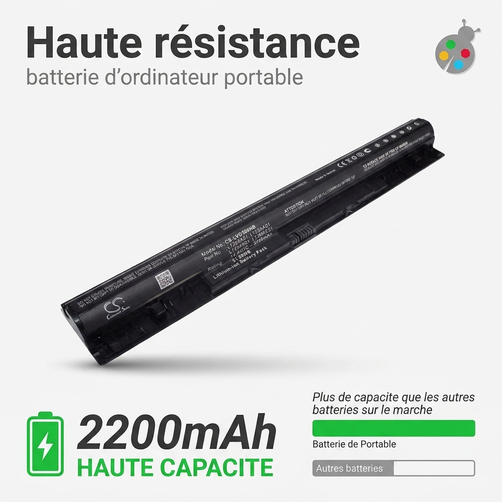 Batterie ordinateur portable lenovo ideapad z710